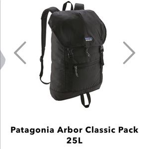 ISO PATAGONIA ARBOR 25L IN BLACK